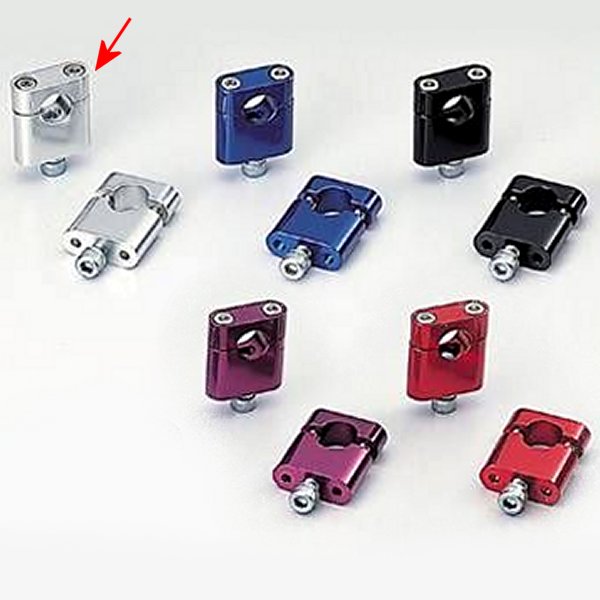 【メーカー在庫あり】 ハリケーン ハンドルホルダー Φ7/8インチハンドル用 シルバー XJR400/S/R/RII / XJR12 HB0617A JP店