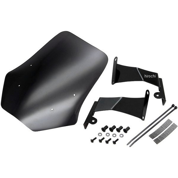 【メーカー在庫あり】 ハリケーン スクリーン Z125 プロ ブラックスモーク HA6104 JP店｜株式会社ヒロチー商事 店