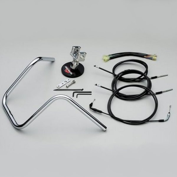 ハリケーン ハンドルKIT (300エイプハンガー3型) ズーマー (キャブレター車) HBK589-01 JP店|株式会社ヒロチー商事 店
