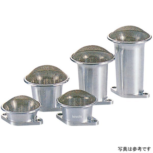 JBパワー ビトーR&D FCRアルミ削り出しエアーファンネル 小型用 ネット付 28φ-33φ 50mm 青 1個入り 321-11-50 JP店