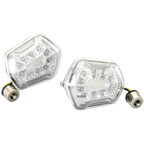 【メーカー在庫あり】 キタコ LED ウインカーセット ズーマーX クリア 807-1155320 JP店
