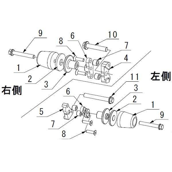 モリワキ スキッドパッド NC700X、NC700S DCT 黒 05030-211K0-00 JP店｜株式会社ヒロチー商事 店
