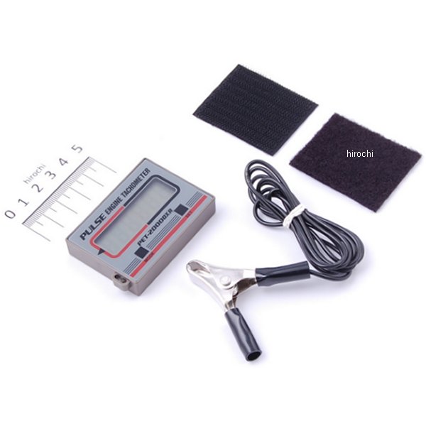 【メーカー在庫あり】 キタコ PET-2000DXR エンジン タコメーター 汎用 752-0600011 JP店