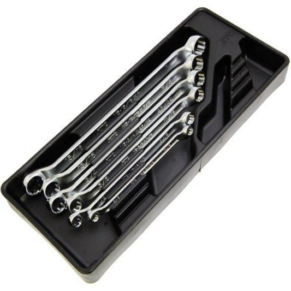 【メーカー在庫あり】 KTC 京都機械工具 めがねレンチセット インチ (6本組) TM506B-KC JP店