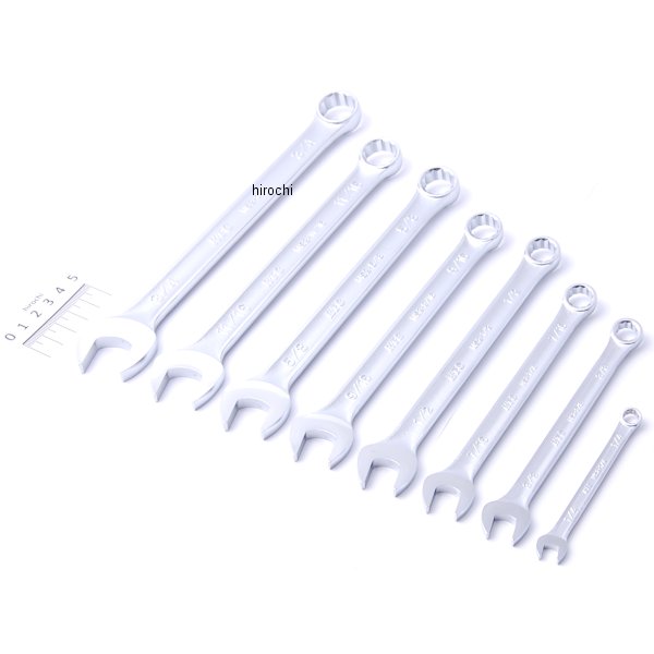 【メーカー在庫あり】 KTC 京都機械工具 21C コンビネーションレンチセット 8点 インチ TMS208B-KC JP店