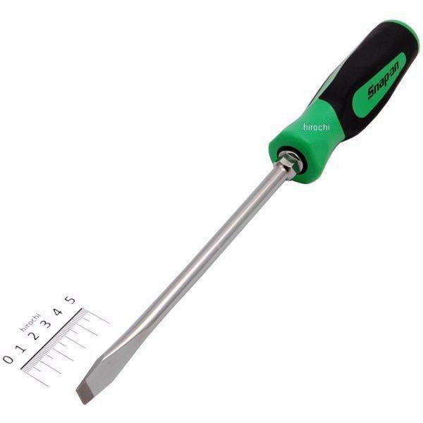 スナップオン Snap-on ソフト グリップ スタンダード ドライバー フラット チップ 先端部 .055インチ 緑 SGD8BG JP店