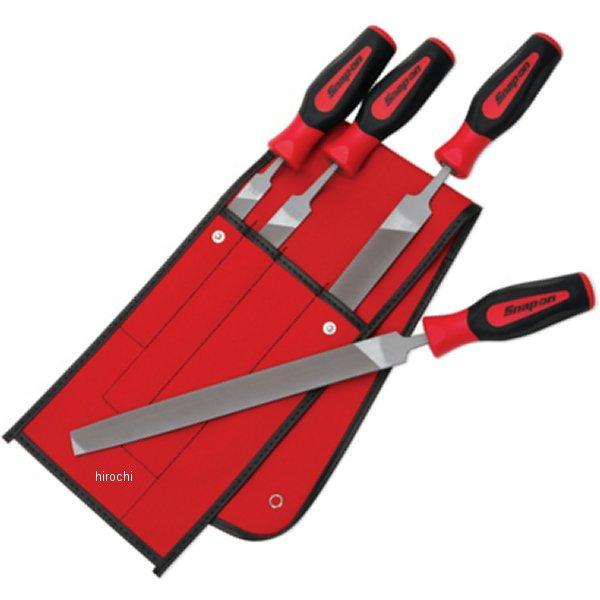 スナップオン Snap-on 粗目ミルやすり レッド 4個 セット SGHBF300A JP店｜株式会社ヒロチー商事 店