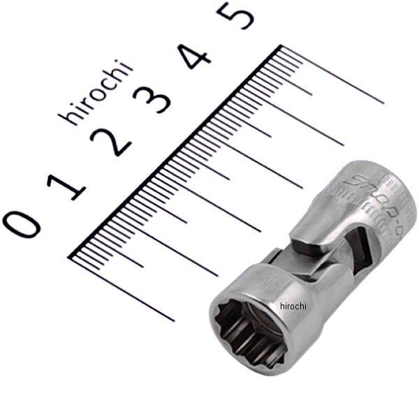 スナップオン Snap-on 簡明直截運転 1/4in ユニバーサル シャロー ソケット 12角 10粍 TMUM10A JP店
