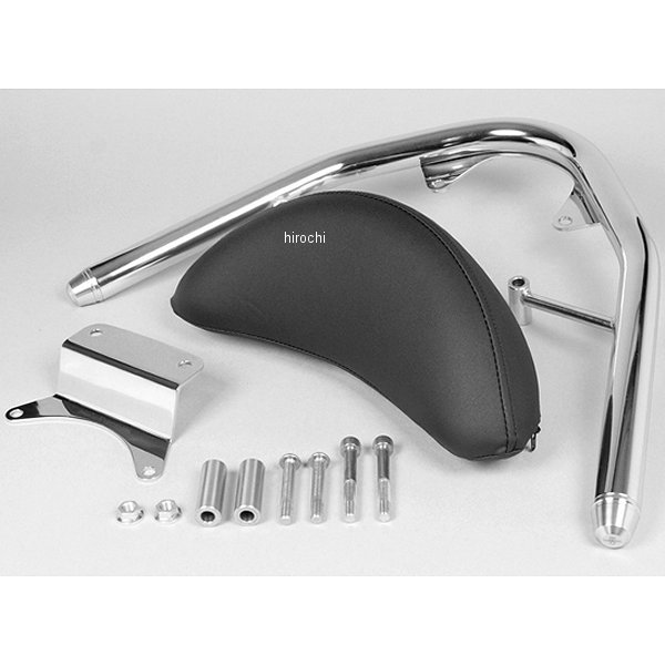 SP武川 ステンレス製グラブバー PCX/150 タイプ2 バックレスト付き 09-11-0137 JP店