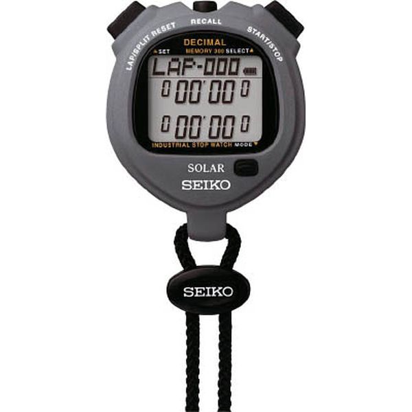 【メーカー在庫あり】 セイコーウォッチ(株) SEIKO ストップウオッチソーラー インダストリアル グレー SVAJ999 JP店｜株式会社ヒロチー商事 店