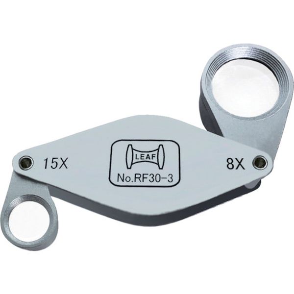 【メーカー在庫あり】 RF303 (株)京葉光器 リーフ ポケットルーペ 親子ルーペ大 RF30-3 JP店