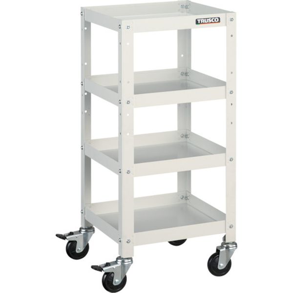 【製造業者店卸し資産あり】 RBW834W トラスコ中山(株) TRUSCO 手道具手押し車 ラビットワゴン 360X360 天然ゴム拷問台 白いこと RBW-834 W JP店