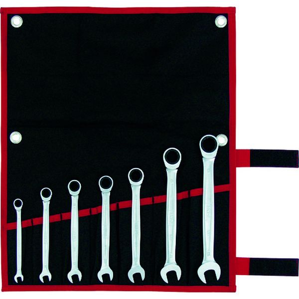 【メーカー在庫あり】 TONE(株) TONE ラチェットめがねレンチセット 7pcs RM700 JP店