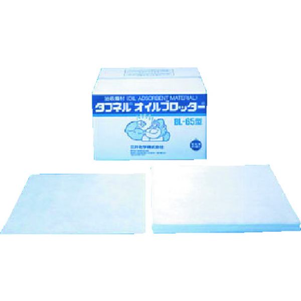 【メーカー在庫あり】 AB50 油吸着材 タフネルオイルブロッター マット状 500x500mm 厚さ2mm(100枚入) AB-50 JP店