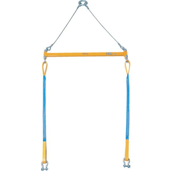 【メーカー在庫あり】 (株)スーパーツール スーパー 2点吊用天秤 容量:600kg スパン長:1000mm PSB610 JP店|株式会社ヒロチー商事 店