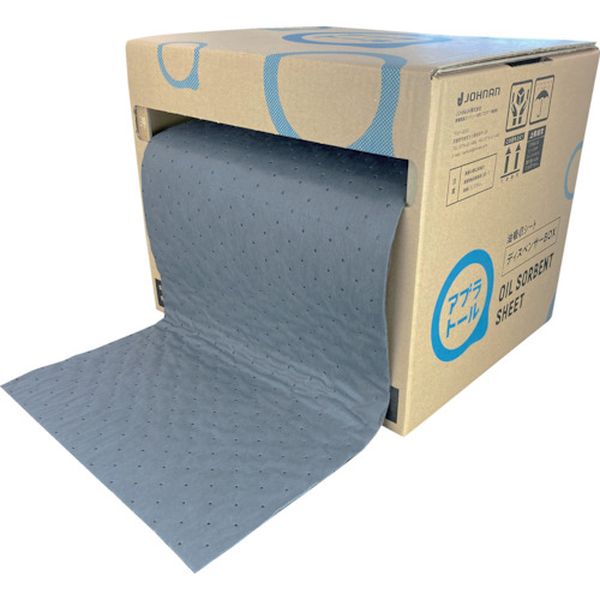 【メーカー在庫あり】 JOHNAN(株) JOHNAN 油吸収材 アブラトール ロール ディスペンサーボックス付き(1巻入) PCAR40 JP店