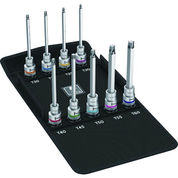 【メーカー在庫あり】 Wera社 Wera 8767 C HF 1/2 トルクス9点セット 004212 JP店