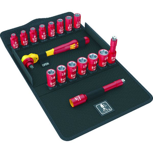 【メーカー在庫あり】 Wera社 Wera 8100SB VDE 絶縁ソケットレンチセット 004970 JP店