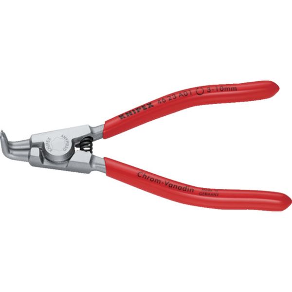 【メーカー在庫あり】 4623A01 KNIPEX社 KNIPEX 軸用スナップリングプライヤー 先端90° 4623-A01 JP店