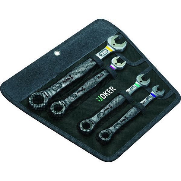 【メーカー在庫あり】 Wera社 Wera コンビネーションラチェットレンチ(インチサイズ) 4本セット 020092 JP店