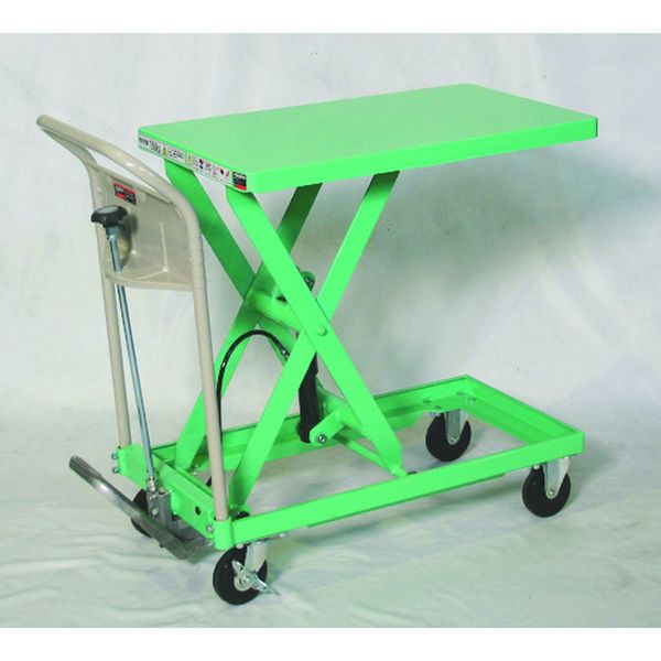 【製造業者店卸し資産あり】 HLFAS150G トラスコ中山(株) TRUSCO ハンドリフター 150kg 400X720 緑であること HLFA-S150G JP店 花・ガーデン・DIY-物流・運搬器具-DIY・工具