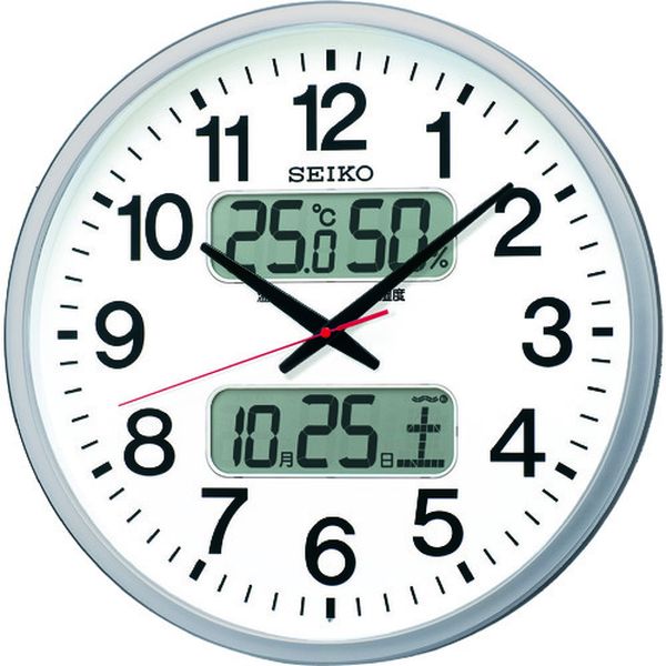 【メーカー在庫あり】 セイコータイムクリエーション(株) SEIKO 大型電波掛時計 KX237S JP店 の商品写真