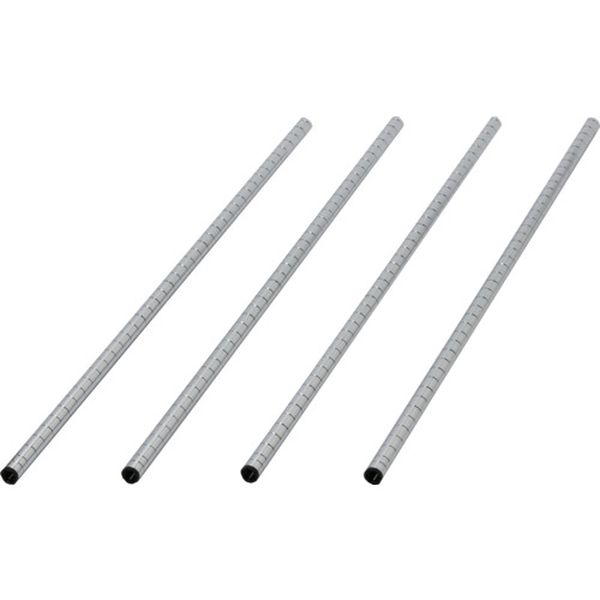 【メーカー在庫あり】 PEW12HM16SET スチール製ワゴン用支柱 ツールワゴン フェニックスワゴン用 H1200用 4本入 PEW-12H-M16SET JP店|株式会社ヒロチー商事 店