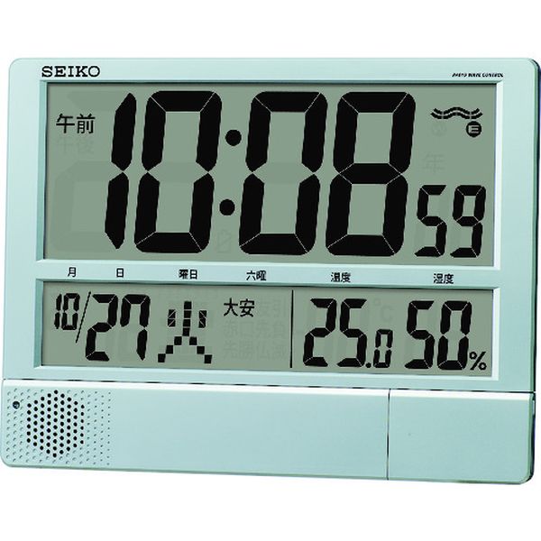 【メーカー在庫あり】 セイコータイムクリエーション(株) SEIKO プログラムチャイム付き電波時計 SQ434S JP店