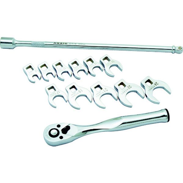 【メーカー在庫あり】 旭金属工業(株) ASH レボウェイブクローフートレンチセット9.5(13pcs) VCS3131 JP店