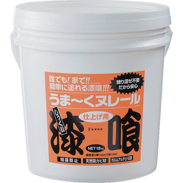 【メーカー在庫あり】 日本プラスター(株) 日本プラスター うま～くヌレール 18kg クリーム色 12UN22 JP店