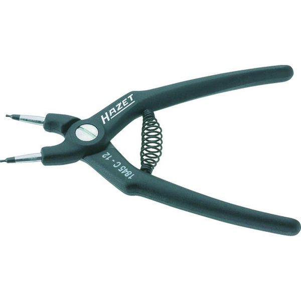 【メーカー在庫あり】 1845C12 HAZET社 HAZET スナップリングプライヤー(穴用) 爪先端径1.3mm 1845C-12 JP店