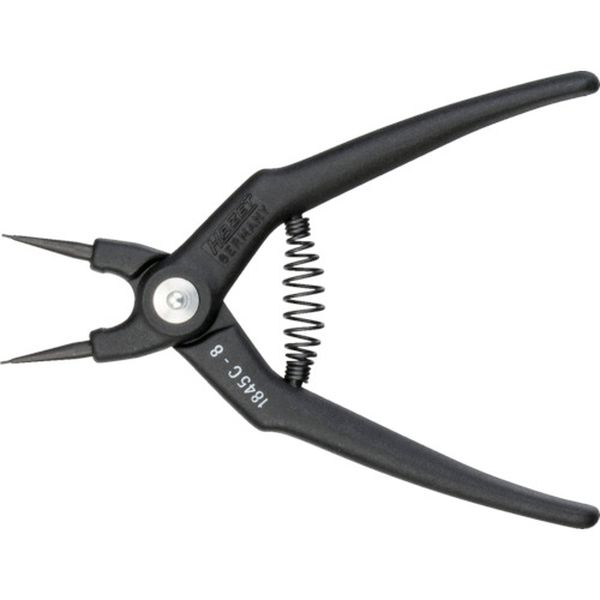 【メーカー在庫あり】 1845C8 HAZET社 HAZET スナップリングプライヤー(穴用) 爪先端径0.9mm 1845C-8 JP店
