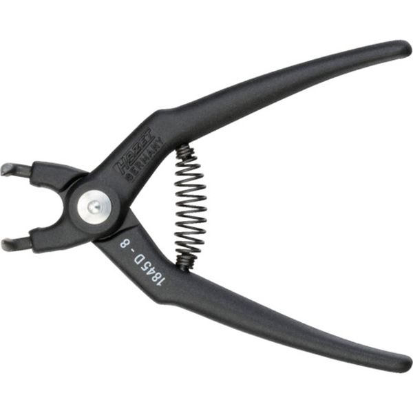 【メーカー在庫あり】 1845D8 HAZET社 HAZET スナップリングプライヤー(穴用) 爪先端径0.9mm 1845D-8 JP店