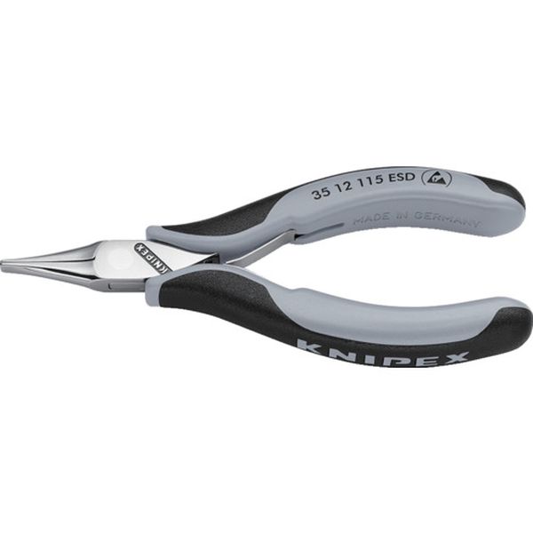 【製造業者店卸し資産あり】 3512115ESD  KNIPEX社 KNIPEX ESD細やか用ペンチ 平 115粍 3512-115ESD JP店