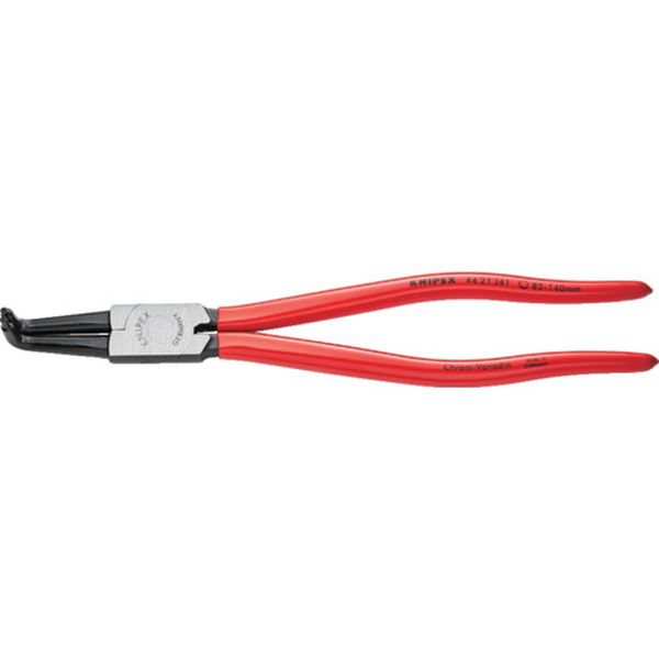 【メーカー在庫あり】 4421J41 KNIPEX社 KNIPEX 穴用スナップリングプライヤー 曲 4421-J41 JP店