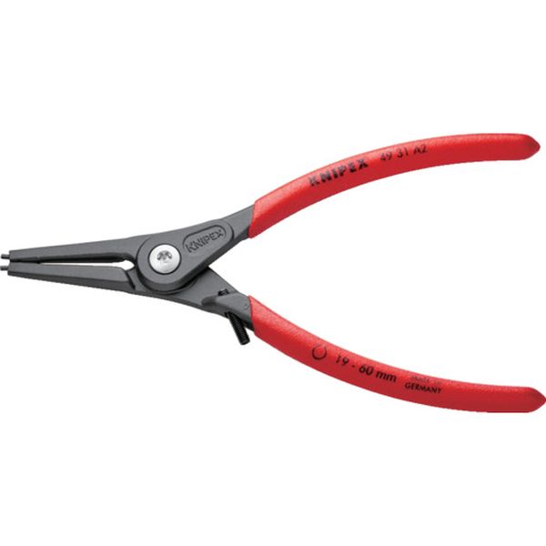 【メーカー在庫あり】 4931A2 KNIPEX社 KNIPEX 軸用精密スナップリングプライヤー 4931-A2 JP店
