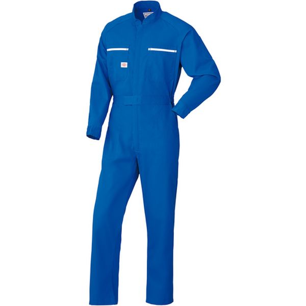 【メーカー在庫あり】 6800002M 山田辰(株) AUTO－BI つなぎ服6800-002マリンブルー-M 6800-MB-M JP店
