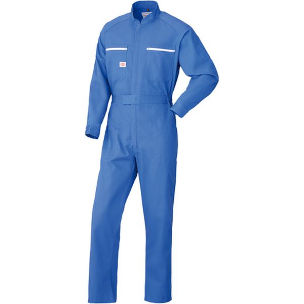 【メーカー在庫あり】 6800004M 山田辰(株) AUTO－BI つなぎ服6800-004スカイブルー-M 6800-SB-M JP店