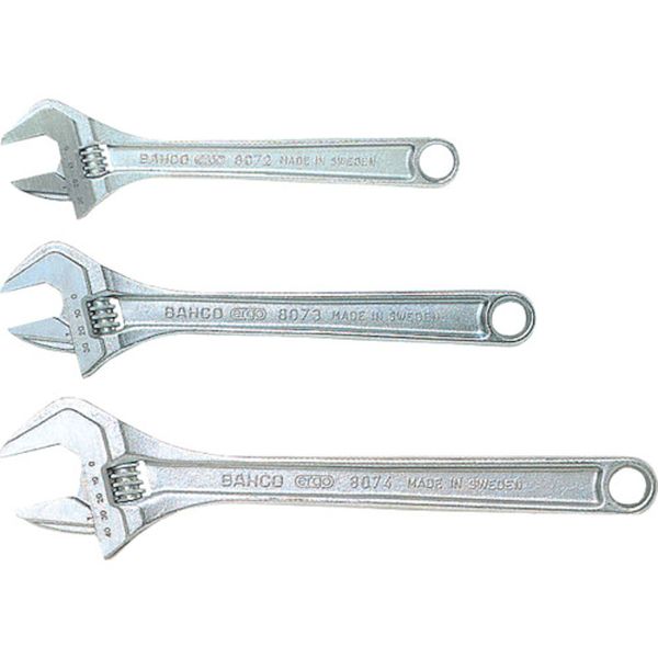 【メーカー在庫あり】 スナップオン・ツールズ(株) バーコ モンキーレンチメッキ 全長455mm 8075C JP店
