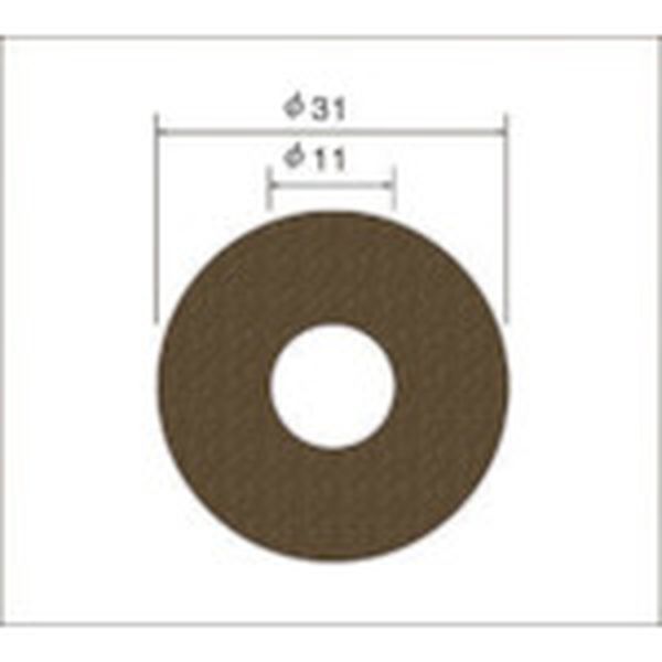 【製造業者店卸し資産あり】 (株)ナカニシ ナカニシ 紙やすりレコード盤 100枚入 φ31×穴φ11 ＃320 64146 JP店