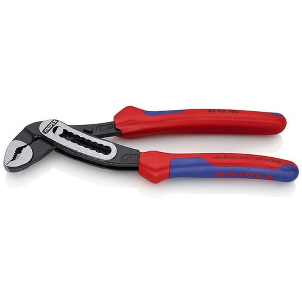 【メーカー在庫あり】 8802180 KNIPEX社 KNIPEX ウォーターポンププライヤー アリゲーター コンフォートハンドル 180mm 8802-180 JP店