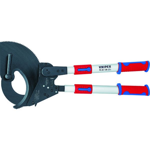 【メーカー在庫あり】 9532100  ラチェット式ケーブルカッター ハンドル伸縮幅650-860mm 9532-100 JP店