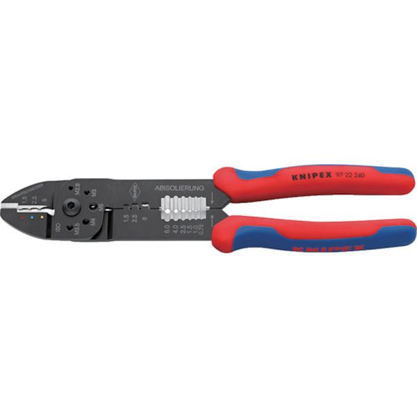 【メーカー在庫あり】 9722240 KNIPEX社 KNIPEX 圧着ペンチ 240mm 9722-240 JP店