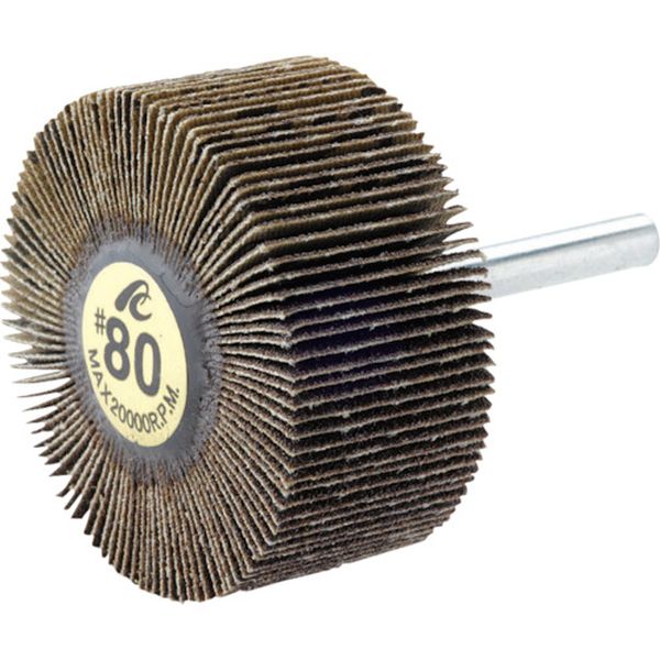 【メーカー在庫あり】 AF8015240 (株)イチグチ AC フラップホイル 軸径6mm ＃240 外径80×幅15×軸長40 5個入り AF8015-240 JP店