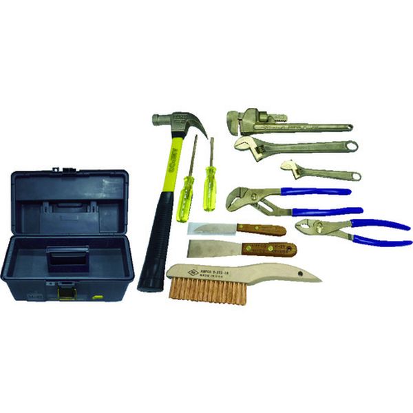 【メーカー在庫あり】 AMCM48 スナップオン・ツールズ(株) Ampco 防爆11ピース工具セット AMCM-48 JP店|株式会社ヒロチー商事 店