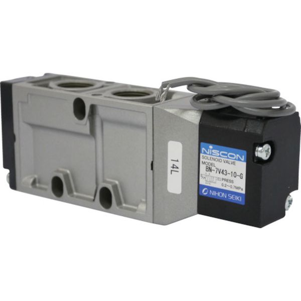 【メーカー在庫あり】 BN7V4310GE100 日本精器(株) 日本精器 4方向電磁弁10AAC100Vグロメット7Vシリーズシングル BN-7V43-10-G-E100 JP店