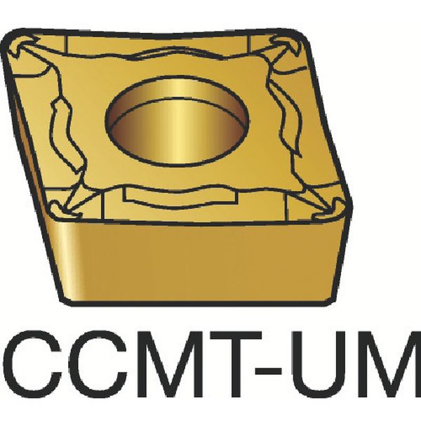 【メーカー在庫あり】 CCMT060204UM サンドビック(株) サンドビック コロターン107 旋削用ポジ・チップ 235 10個入り CCMT 06 02 04-UM JP