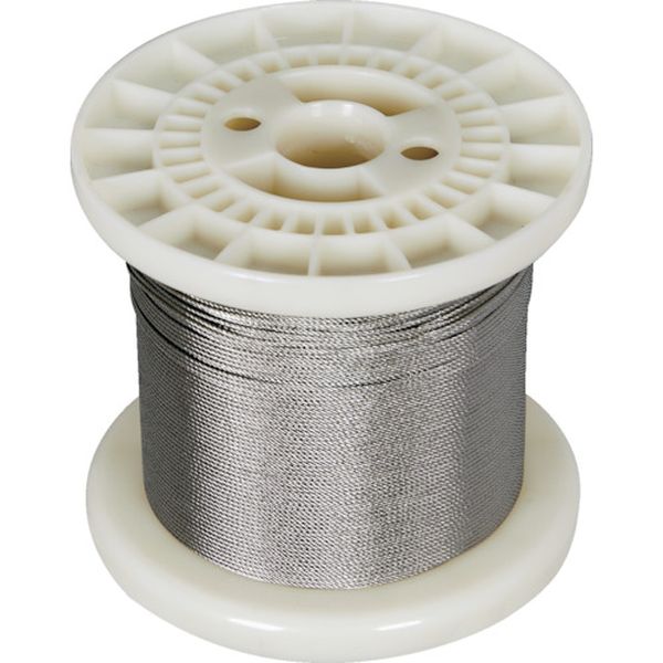 【メーカー在庫あり】 CWS1S200 トラスコ中山(株) TRUSCO ステンレスワイヤロープ Φ1.0mmX200m CWS-1S200 JP店｜株式会社ヒロチー商事 店