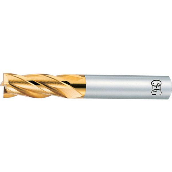 【メーカー在庫あり】 EXTINEMS23 ハイススクエアエンドミル TiNコート多刃ショート 刃径23mm シャンク径25mm 88233 EX-TIN-EMS-23 JP店