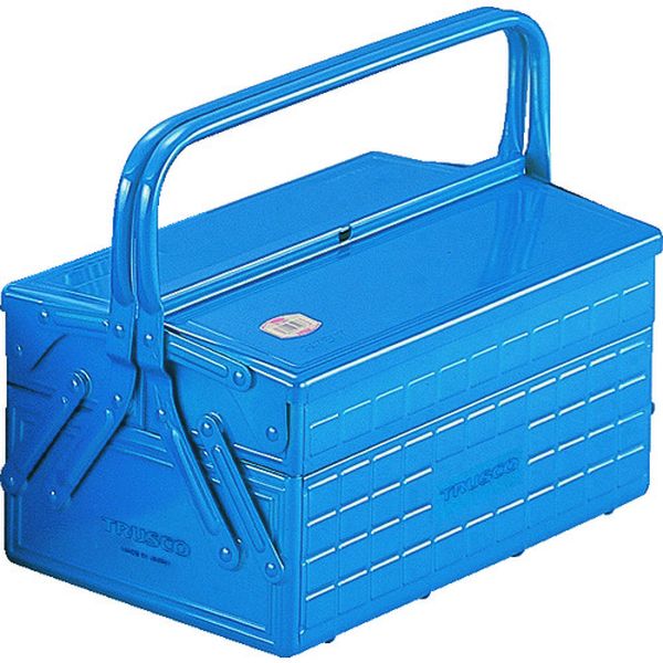 【メーカー在庫あり】 GL350B トラスコ中山(株) TRUSCO 2段式工具箱 352X220X289 ブルー GL-350-B JP店